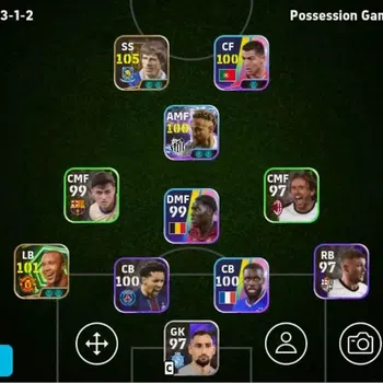 eFootball Legends & Iconic Players Mobile|PW 3105|Glanfranco Zola Epic,Raul Epic,Mika image 1