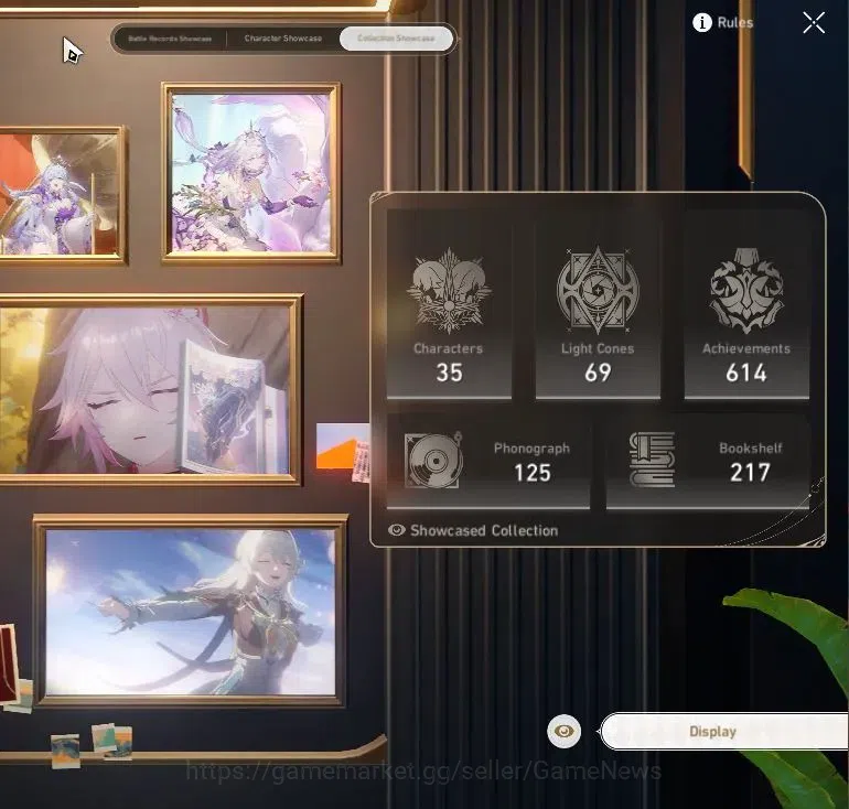 Honkai Star Rail Accounts Asia|TL 66|11 Limited|(Casto E2,Hyacine)+Sign,Ever image 3