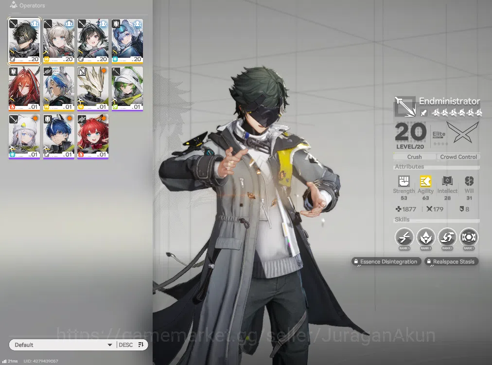Arknights: Endfield Accounts Asia LVL 4 | Fresh Starter + Ember + 4 SR Character |Skip Tutorial| GrypLink| (END717) 2