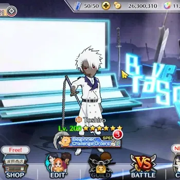 Bleach: Brave Souls Accounts Mid-Tier Global | 5K BP+11K Orb | Mid Story | Toshir TYBW Zombie | Yoruichi Xmas22 | Aizen 6th
