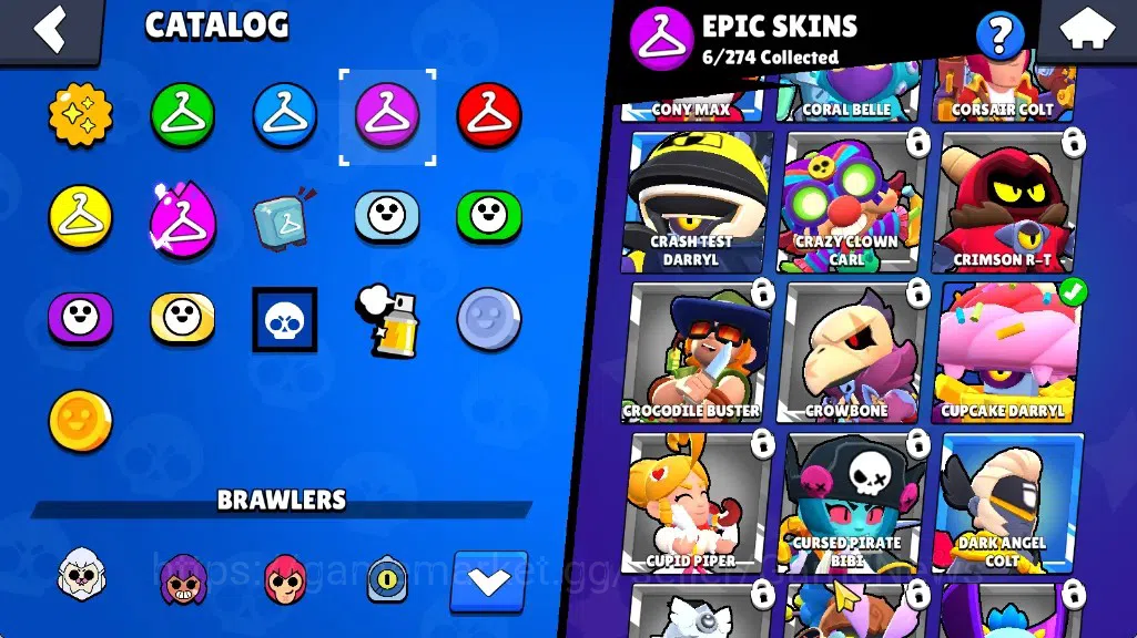 Brawl Stars Accounts 509 Trophy|18 Brawlers 1 Max (Byron)|7k PP|2 Mythic (Gridiron Otis,Ringmaster Byron),6 Epic Skin|CN 13