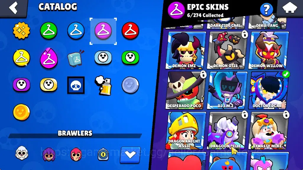Brawl Stars Accounts 509 Trophy|18 Brawlers 1 Max (Byron)|7k PP|2 Mythic (Gridiron Otis,Ringmaster Byron),6 Epic Skin|CN 14
