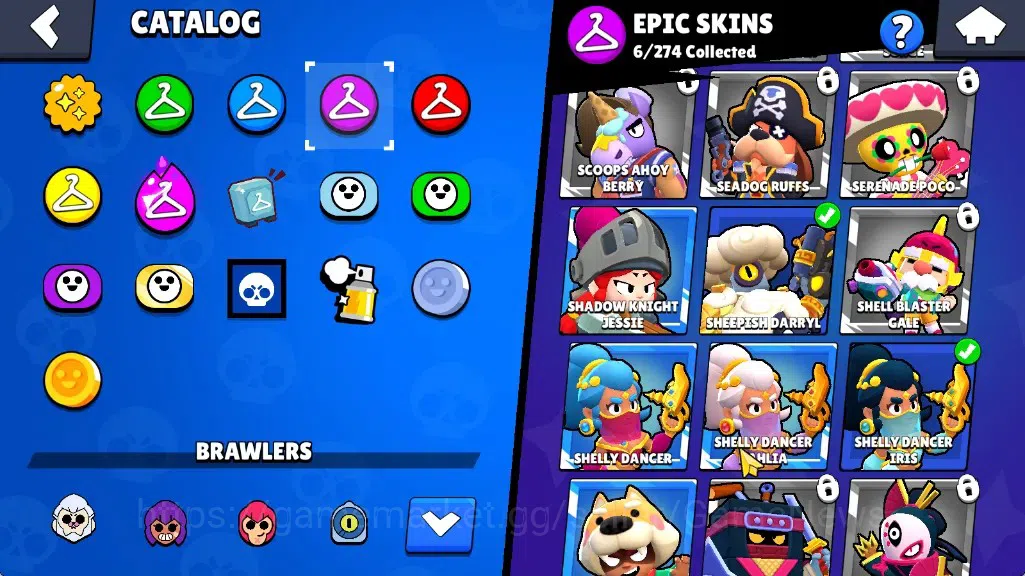 Brawl Stars Accounts 509 Trophy|18 Brawlers 1 Max (Byron)|7k PP|2 Mythic (Gridiron Otis,Ringmaster Byron),6 Epic Skin|CN 16