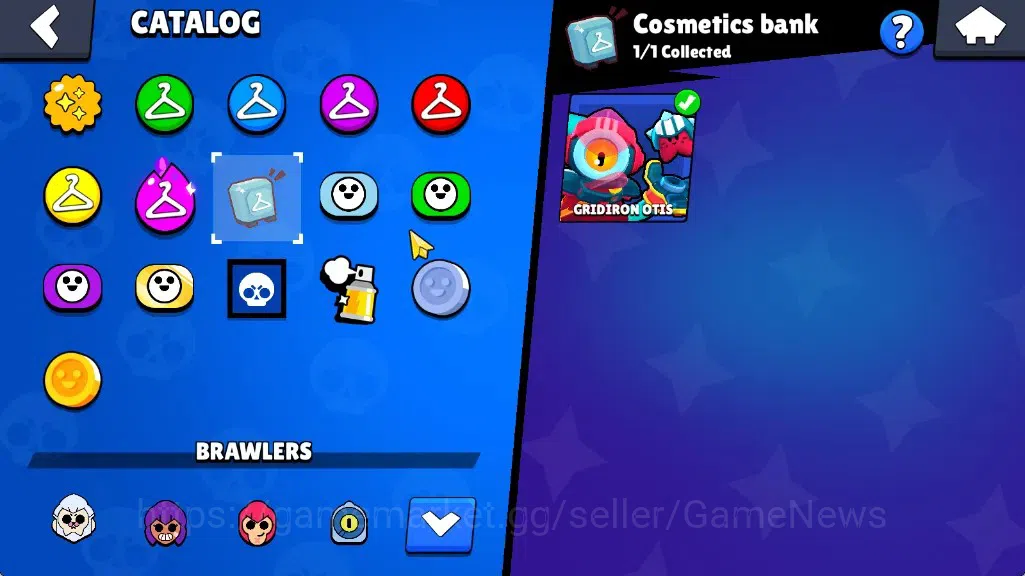 Brawl Stars Accounts 509 Trophy|18 Brawlers 1 Max (Byron)|7k PP|2 Mythic (Gridiron Otis,Ringmaster Byron),6 Epic Skin|CN 17