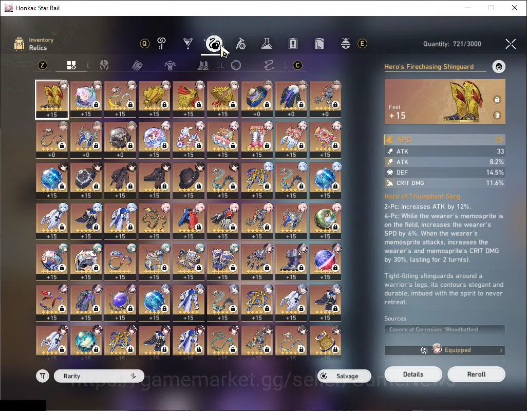 Honkai Star Rail Accounts Asia|TL 70|5,7K SJ|11 Limited|[Anaxa,Sunday,Hyacin image 7