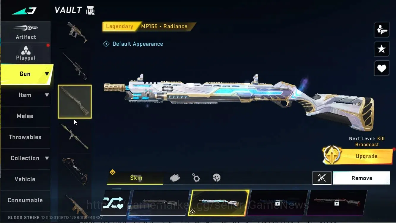 Blood Strike Accounts ASIA|ULTRA Melee Lightblade-Dark Force | Legendary image 4