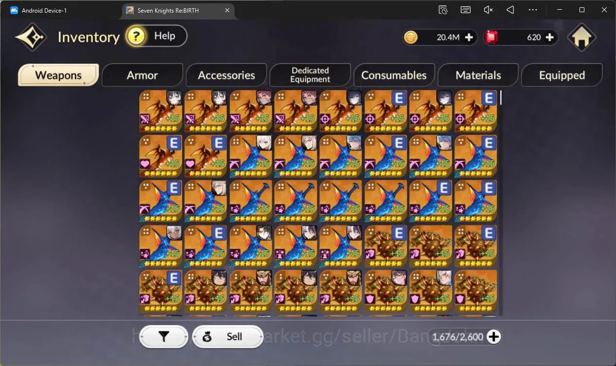 Seven Knights Re:Birth Accounts Global |3 EX7 (Gelidus TC2,Melia TC1,Juri)|26 TC6( image 5