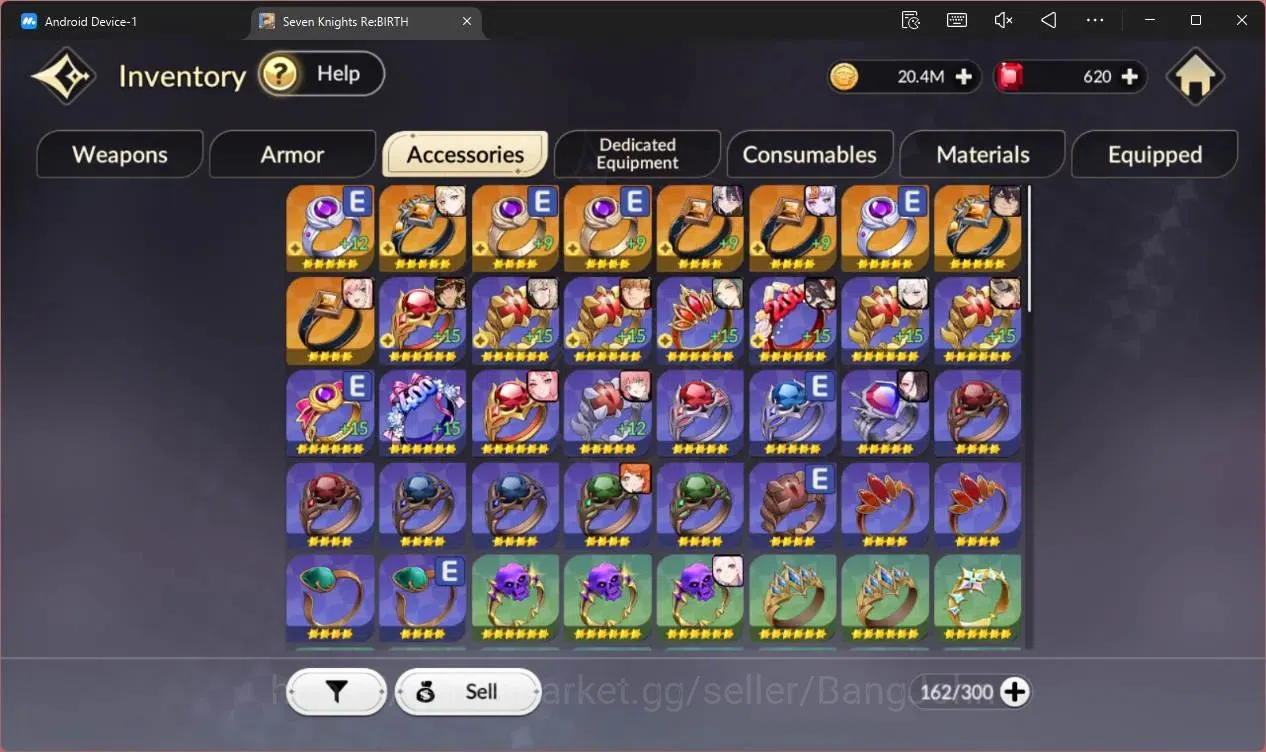 Seven Knights Re:Birth Accounts Global |3 EX7 (Gelidus TC2,Melia TC1,Juri)|26 TC6( image 7