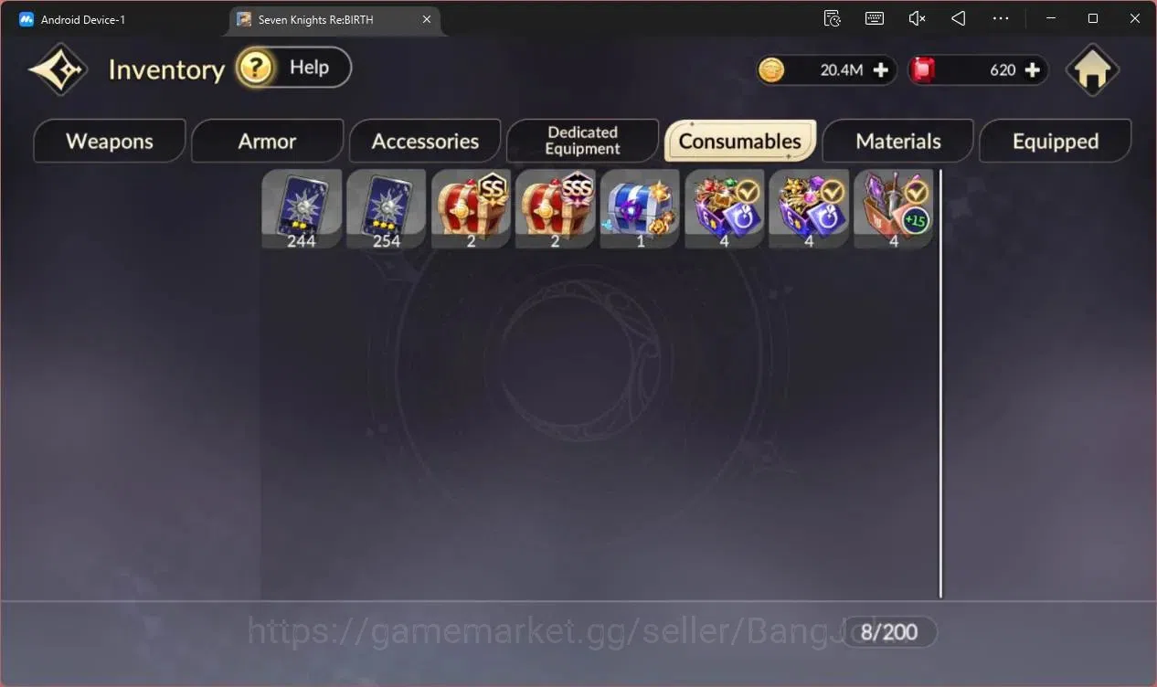 Seven Knights Re:Birth Accounts Global |3 EX7 (Gelidus TC2,Melia TC1,Juri)|26 TC6( image 9