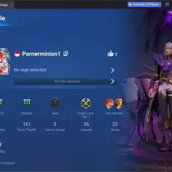 Honor of Kings Accounts Rare Skin Global | 56H 22S |Legend Angela|KIC Luna|Epic Nezha|Epic Sima Yi|AOT Heino|7 Rare|More