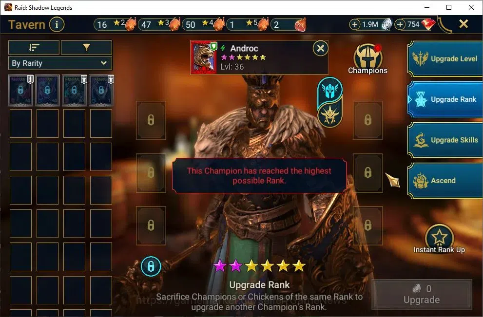Raid: Shadow Legends Accounts Lv 18|361K Power|1 Mythical (Androc)|16 Legendary( image 10