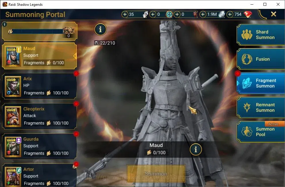 Raid: Shadow Legends Accounts Lv 18|361K Power|1 Mythical (Androc)|16 Legendary( image 15