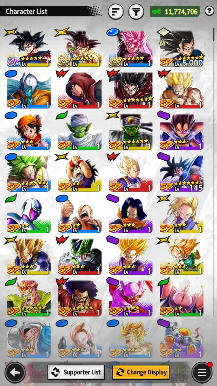 Dragon Ball Legends Accounts Lvl 149|11M Total Power|1 UL|2 LR|Instinct Goku,LG image 5