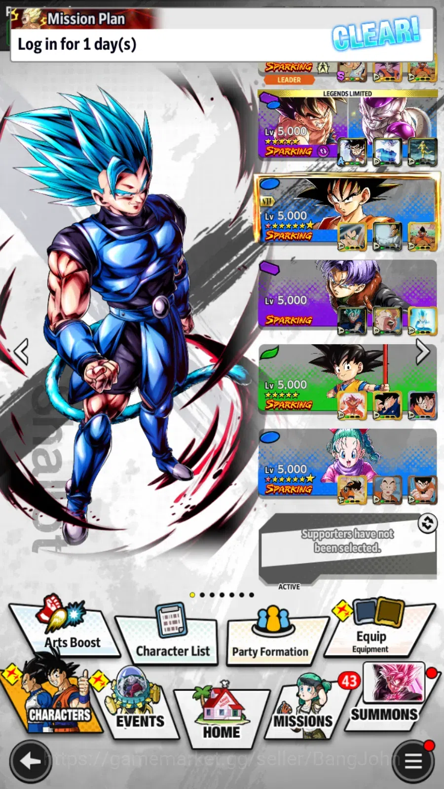 Dragon Ball Legends Accounts Lvl 149|11M Total Power|1 UL|2 LR|Instinct Goku,LG image 7