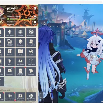 Genshin Impact Accounts Others ASIA|AR 58|10 Limit|Flins Ineffa Columbina Mavuika Xilonen,etc|6Wp5Star|Primo 5K|USN Unset|MC