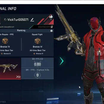 Blood Strike Accounts Starter ASIA|Base Starter LV 1|1 ETERNAL: MP5-Empyrean |CN ON | 10 Rename Card|Take