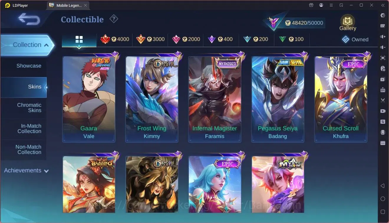 Mobile Legends: Bang Bang Accounts Global|Hero 131|Skin 239|Renowned|CC Natalia|Lucky image 10
