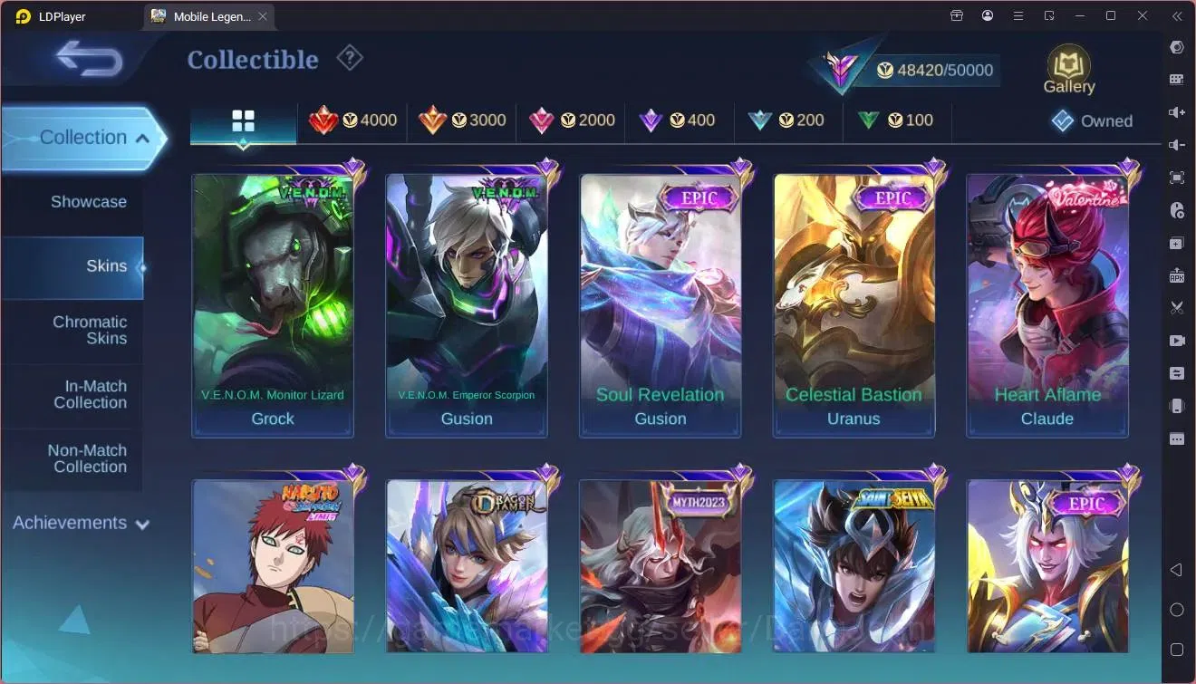 Mobile Legends: Bang Bang Accounts Global|Hero 131|Skin 239|Renowned|CC Natalia|Lucky image 11