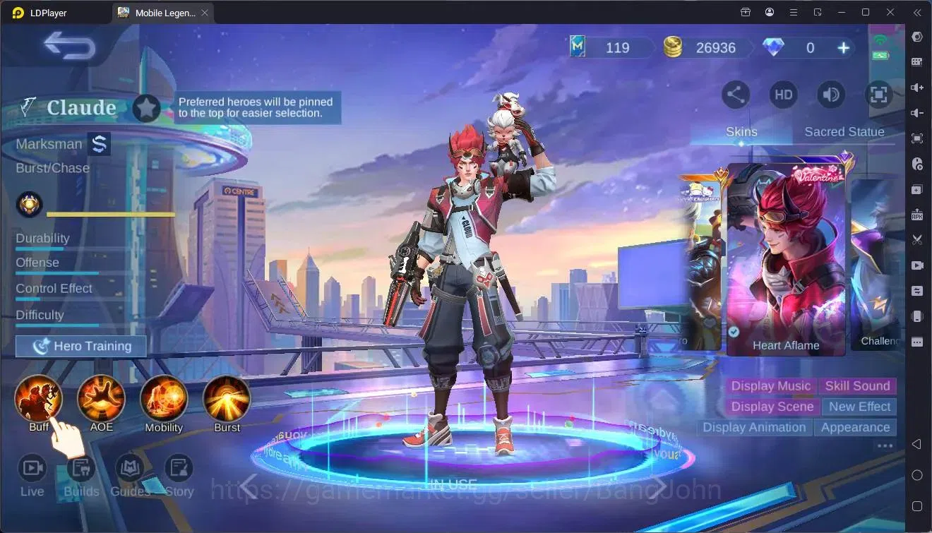 Mobile Legends: Bang Bang Accounts Global|Hero 131|Skin 239|Renowned|CC Natalia|Lucky image 6