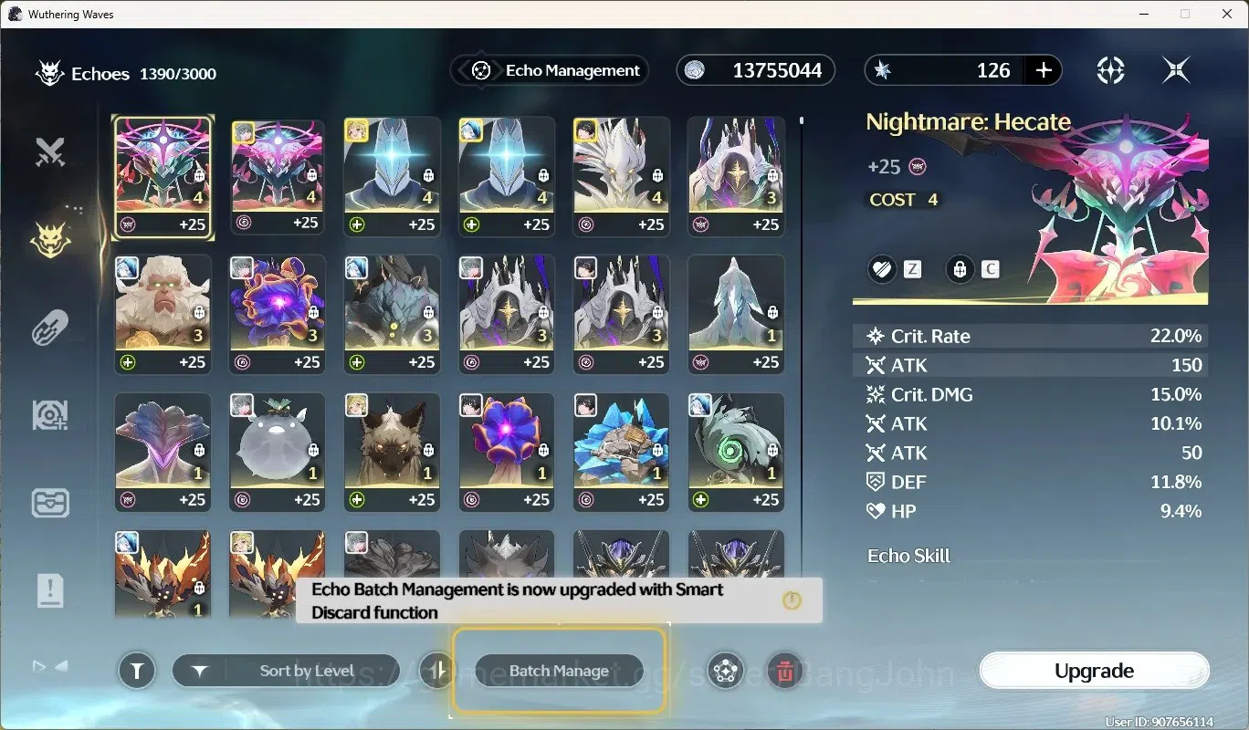 Wuthering Waves Accounts Starter SEA|UL 53|Rank 6|3 Char Limited [Phrolova Rc4]+Sign,Shorekeeper,Rebecca | Mc Female 13