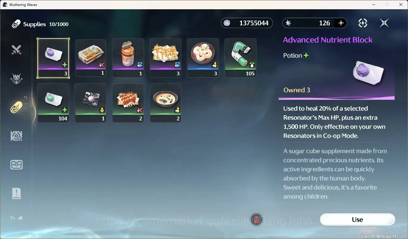 Wuthering Waves Accounts Starter SEA|UL 53|Rank 6|3 Char Limited [Phrolova Rc4]+Sign,Shorekeeper,Rebecca | Mc Female 14