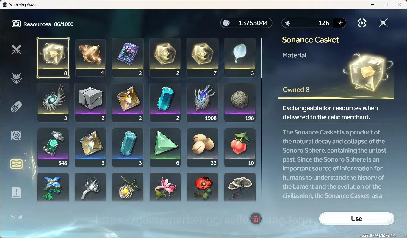 Wuthering Waves Accounts Starter SEA|UL 53|Rank 6|3 Char Limited [Phrolova Rc4]+Sign,Shorekeeper,Rebecca | Mc Female 16