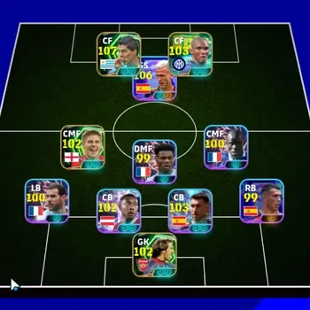 eFootball Accounts Legends & Iconic Players Android|Power 3188|11 Epic Luis Suarez,Thiago Alcantara,Eric Cantona,Samuel