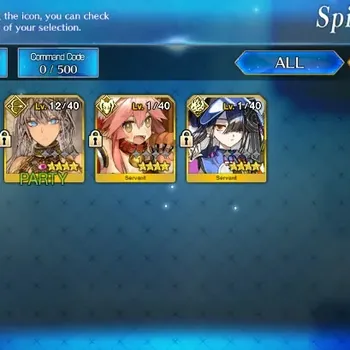 Fate-Grand Order Accounts NA Starter Fuyuki Lvl 1 |1 SSR Servant| ( Space Ciel ) |20 Golden Aple|Birthday Unset|Log