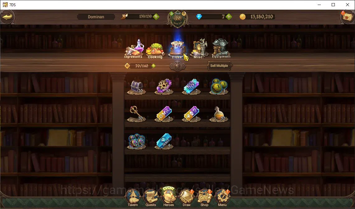 The Seven Deadly Sins: Grand Cross Accounts Global|1,4 M CC|Chapter 5|1 LR + 4 UR| Helbram, Me image 14