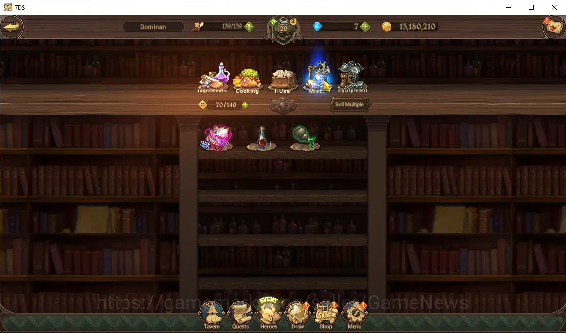 The Seven Deadly Sins: Grand Cross Accounts Global|1,4 M CC|Chapter 5|1 LR + 4 UR| Helbram, Me image 15