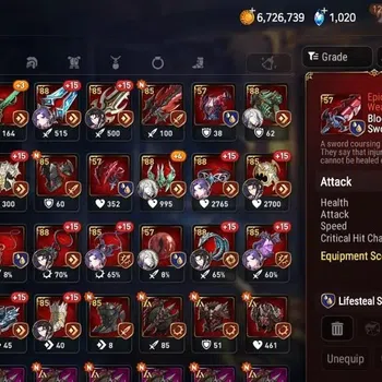 Epic Seven Accounts Starter Global Unverif|Starter|6ML (Notos,DKSharun,Apoc Ravi,Straze,Archdemon's Shadow,Harsetti)|Theater
