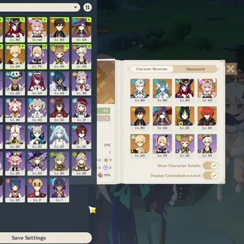 Genshin Impact Accounts Others Asia|AR 45|6 Limited + 4 (*5