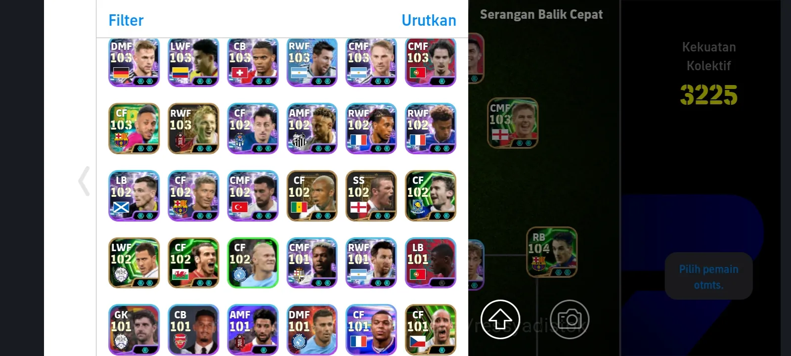 Buy eFootball Accounts - EFOOTBALL POWER 3225+ | NEW CARD NEYMAR