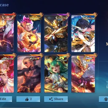 Mobile Legends: Bang Bang Accounts Collector Global|138Hero|490Skin|MEGA|LEGEND Franco|Apirants Obsidia Ruby|KOF