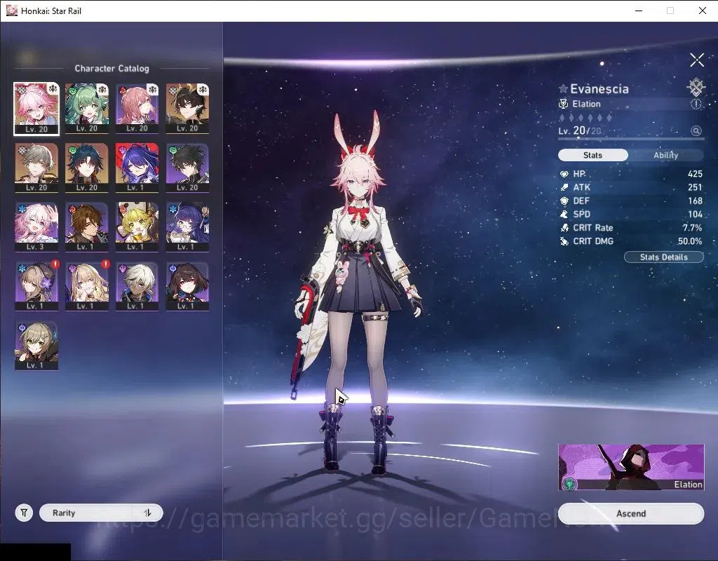Honkai Star Rail Accounts Asia|TL 9|1 Golden Comp|5 distinct 5-star units: E image 5