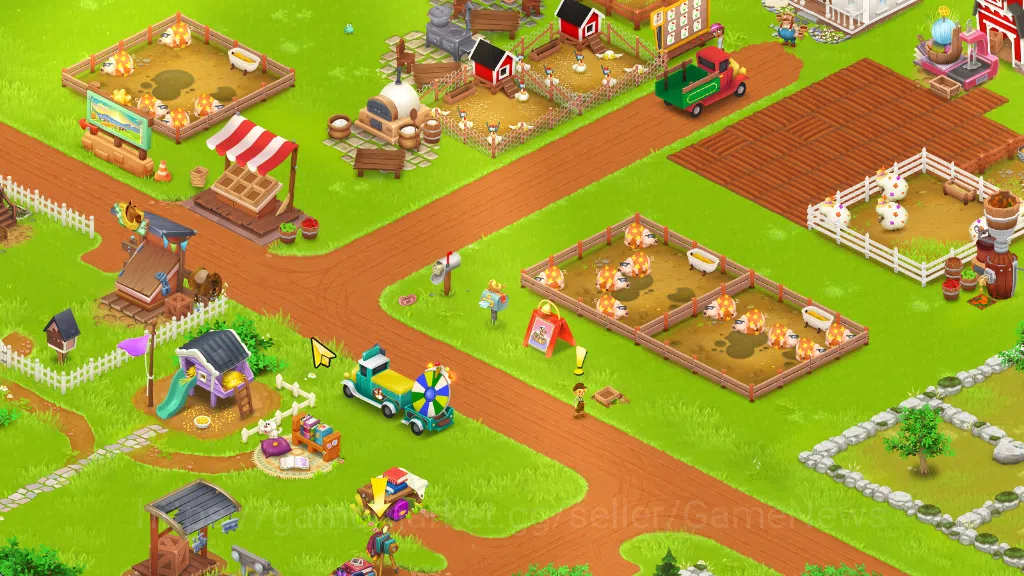 Hay Day Accounts Lvl 33 | Barn Storage 1050 - Silo Storage 525 | 39 image 3
