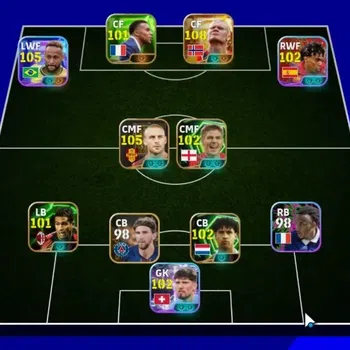eFootball Accounts Legends & Iconic Players Android|Big Time Haaland'26|Epic Daniele