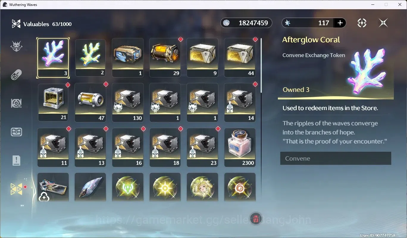Wuthering Waves Accounts SEA|UL 48 | Rank 5 | 2 Char Limited [Lucy RC5]+Sig image 10