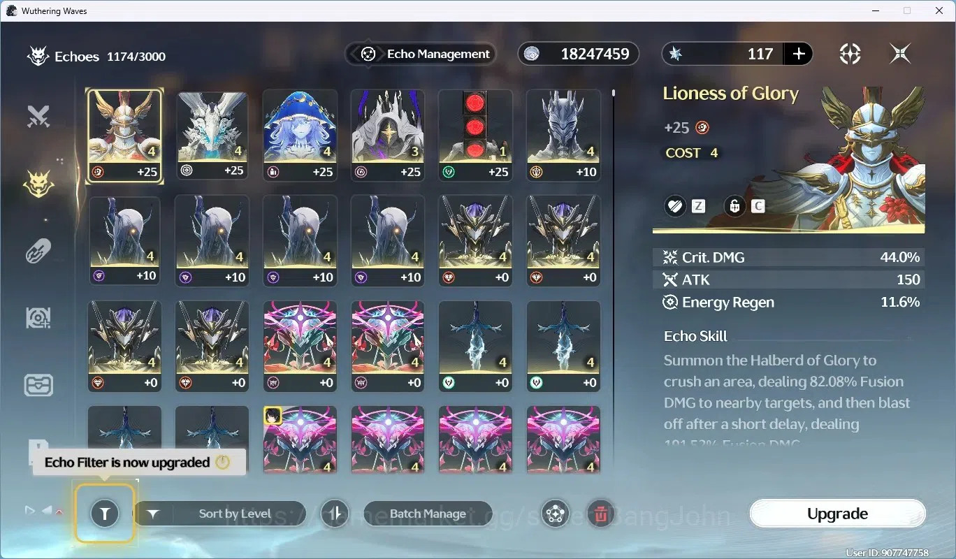 Wuthering Waves Accounts SEA|UL 48 | Rank 5 | 2 Char Limited [Lucy RC5]+Sig image 5