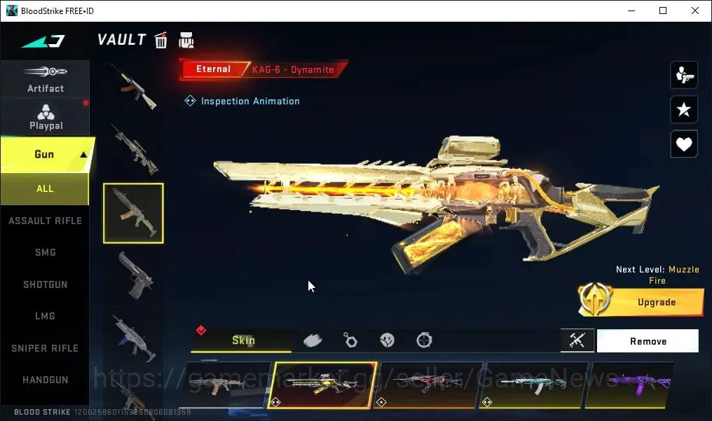 Blood Strike Accounts ASIA|7 ETERNAL[ZERO,Melee Claymore,Kar98k Lv4,M700 image 11