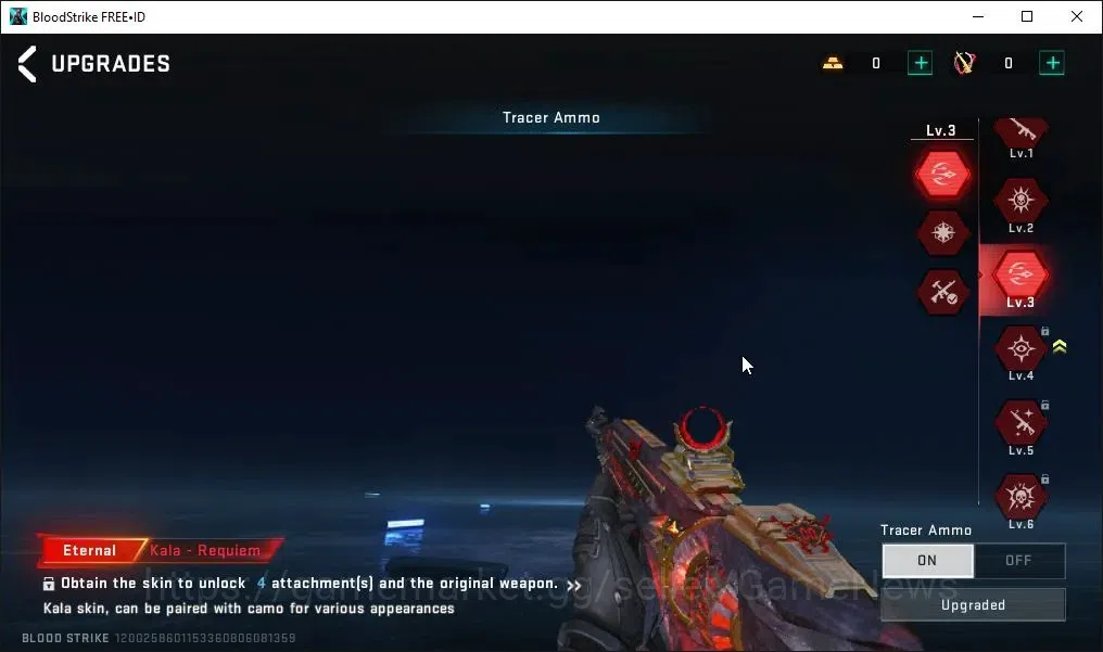 Blood Strike Accounts ASIA|7 ETERNAL[ZERO,Melee Claymore,Kar98k Lv4,M700 image 14