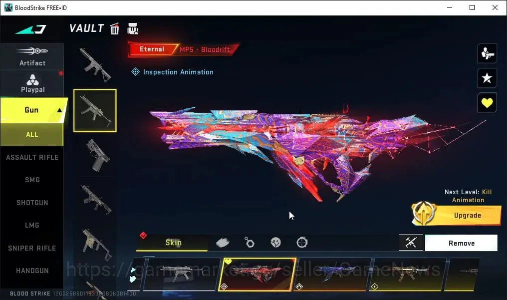 Blood Strike Accounts ASIA|7 ETERNAL[ZERO,Melee Claymore,Kar98k Lv4,M700 image 15