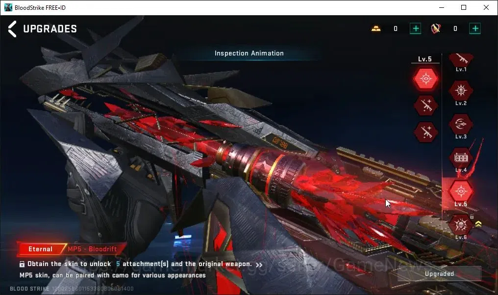 Blood Strike Accounts ASIA|7 ETERNAL[ZERO,Melee Claymore,Kar98k Lv4,M700 image 16