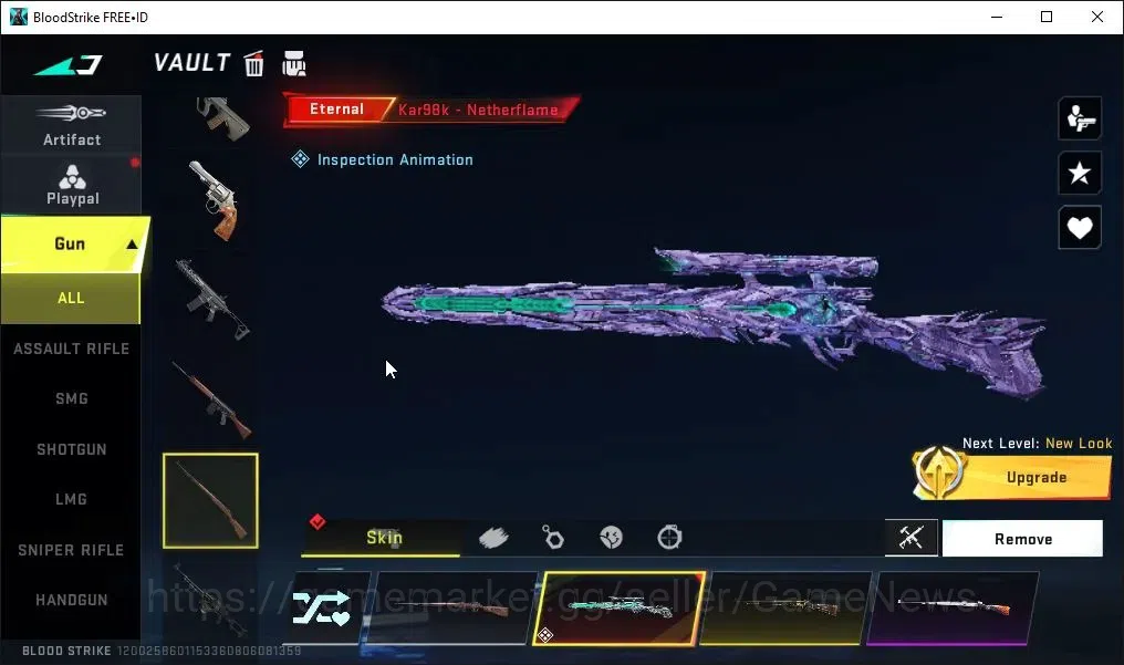 Blood Strike Accounts ASIA|7 ETERNAL[ZERO,Melee Claymore,Kar98k Lv4,M700 image 8