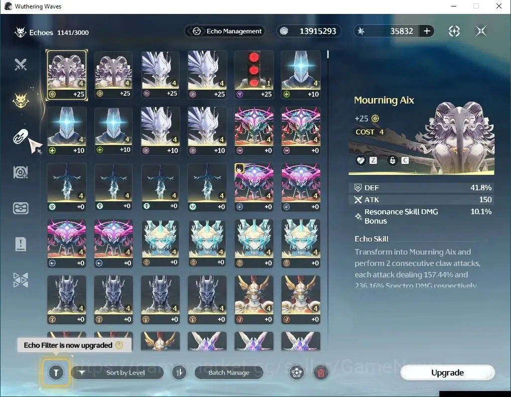 Wuthering Waves Accounts NA | UL 47 | 35K Astrite, 60 Coral | 2 Limited | D image 6