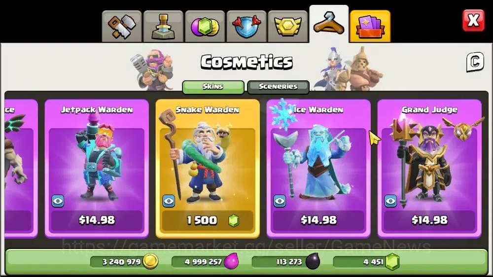 Clash of Clans Accounts TH 16-BH 8|LV 141|HH 9|BK 75,AQ 75,GW 49,MP 48,RC  image 15