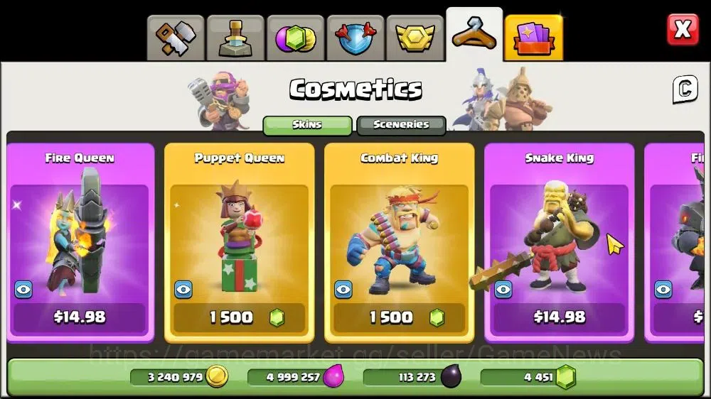 Clash of Clans Accounts TH 16-BH 8|LV 141|HH 9|BK 75,AQ 75,GW 49,MP 48,RC  image 16