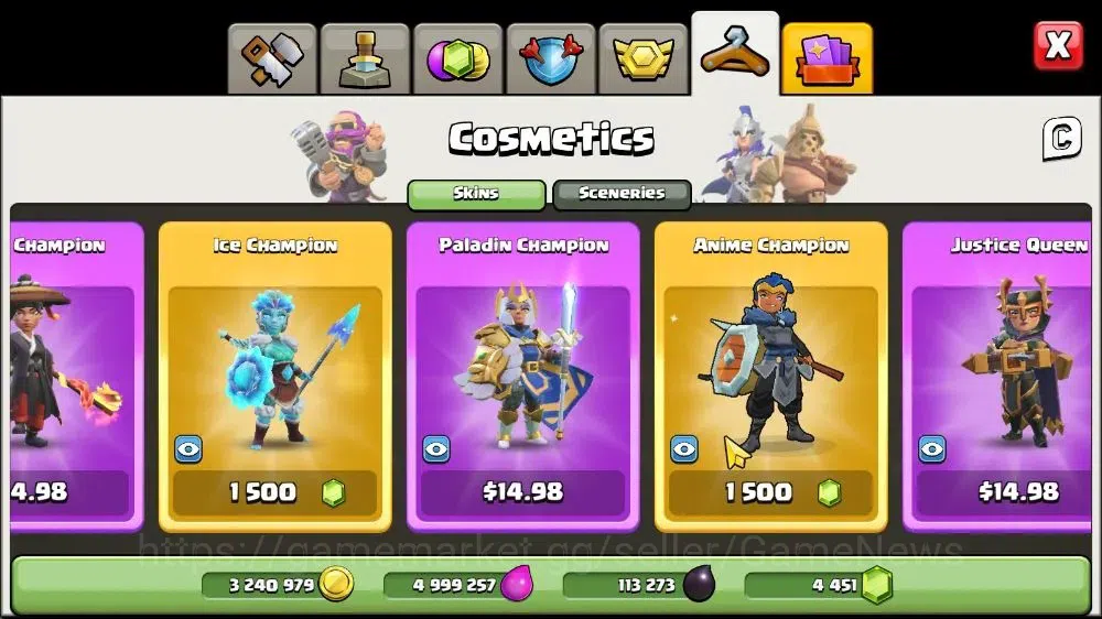 Clash of Clans Accounts TH 16-BH 8|LV 141|HH 9|BK 75,AQ 75,GW 49,MP 48,RC  image 18
