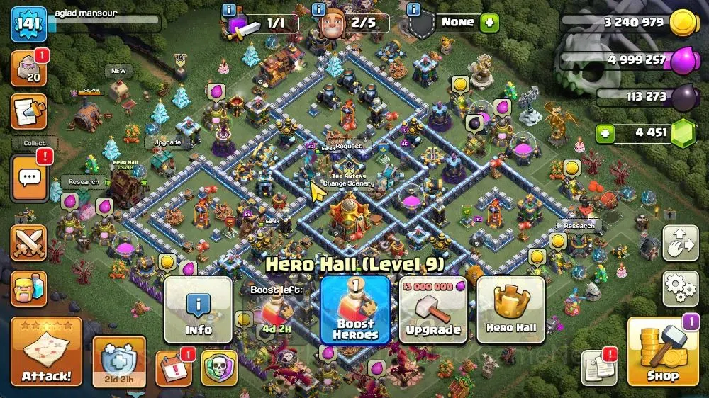 Clash of Clans Accounts TH 16-BH 8|LV 141|HH 9|BK 75,AQ 75,GW 49,MP 48,RC  image 6