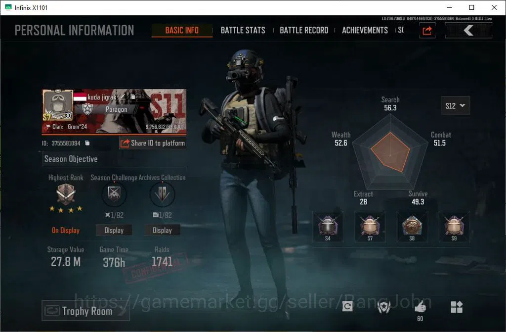 Arena Breakout Accounts MOBILE | LVL 30 |SV 27,8 M|CV 7,3 M|,termal, more  image 14